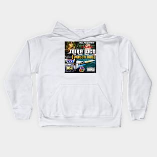 Mire Loco (Watch Out) Kids Hoodie